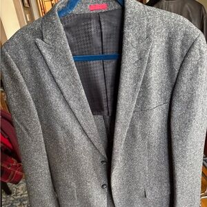 John Varvatos Charcoal Gray Blazer